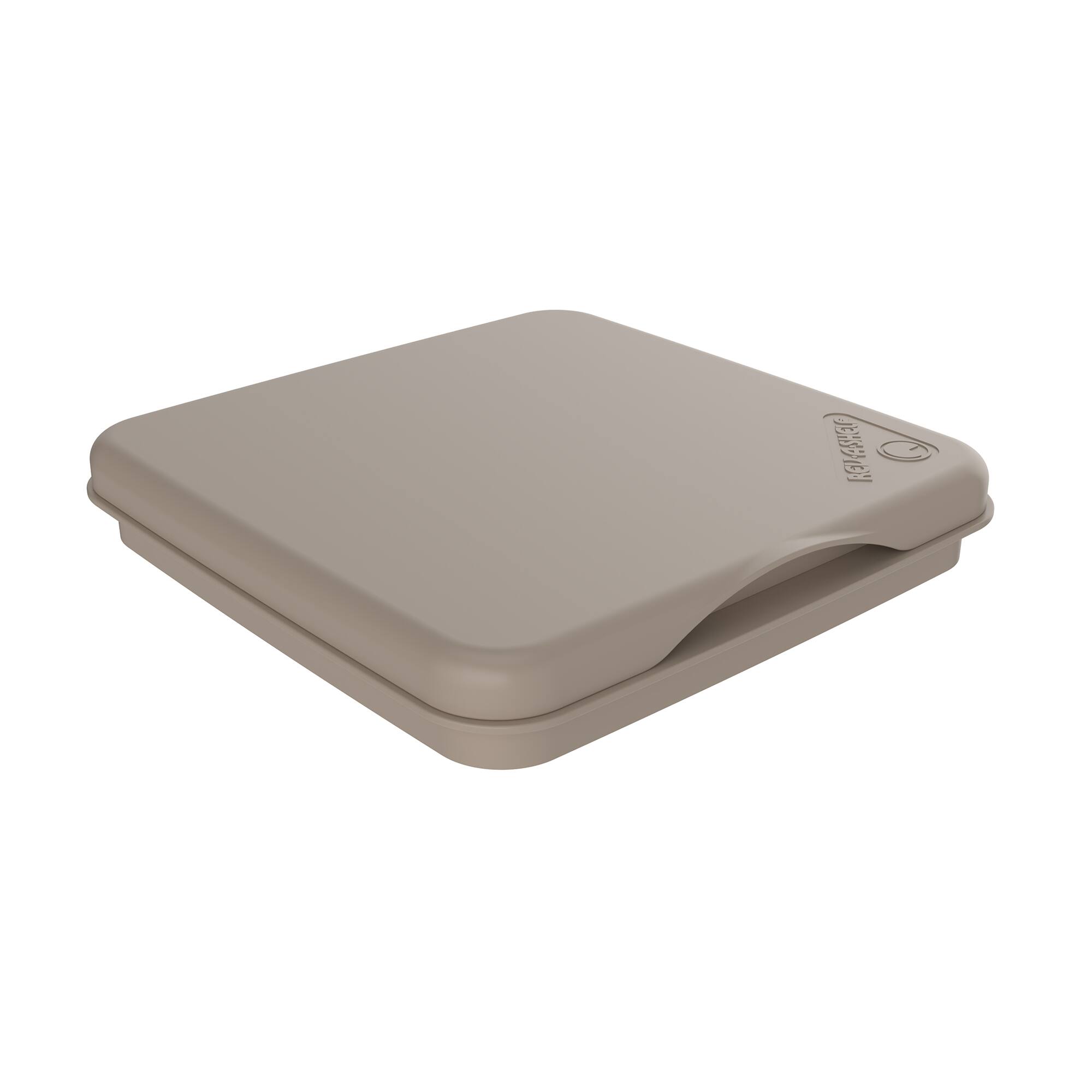 Alt View 7. Rev-A-Shelf - Rev-A-Shelf 27 qt. Trash Can Replacement Lid, Champagne, RV-1024-LID-12-1 - Champagne.