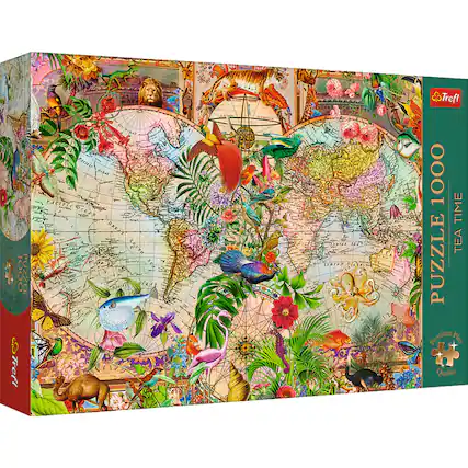 Sure, here is the corrected and grouped text from the image:
---
**Treffi**
**PUZZLE 1000**
**TIME**
**Premium Plus Quality**
**Treffi**
**PUZZLE 1000**
**TIME**
**Premium Plus Quality**
---
This text is likely from the packaging of a 1000-piece puzzle by Treffi, emphasizing its premium quality.
