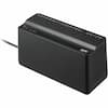 Front. APC - Back-UPS, 450VA/255W, Tower/Wall Mount, 6 Outlets, LED Indicator - Black.