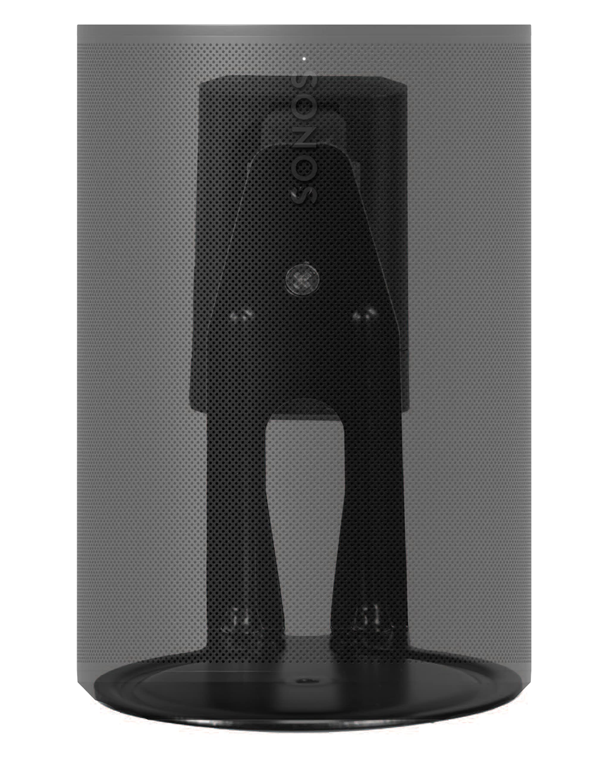 Alt View 3. Sanus - Sanus Adjustable Speaker Wall Mount for Sonos Era 100 - Each (Black) - Black.