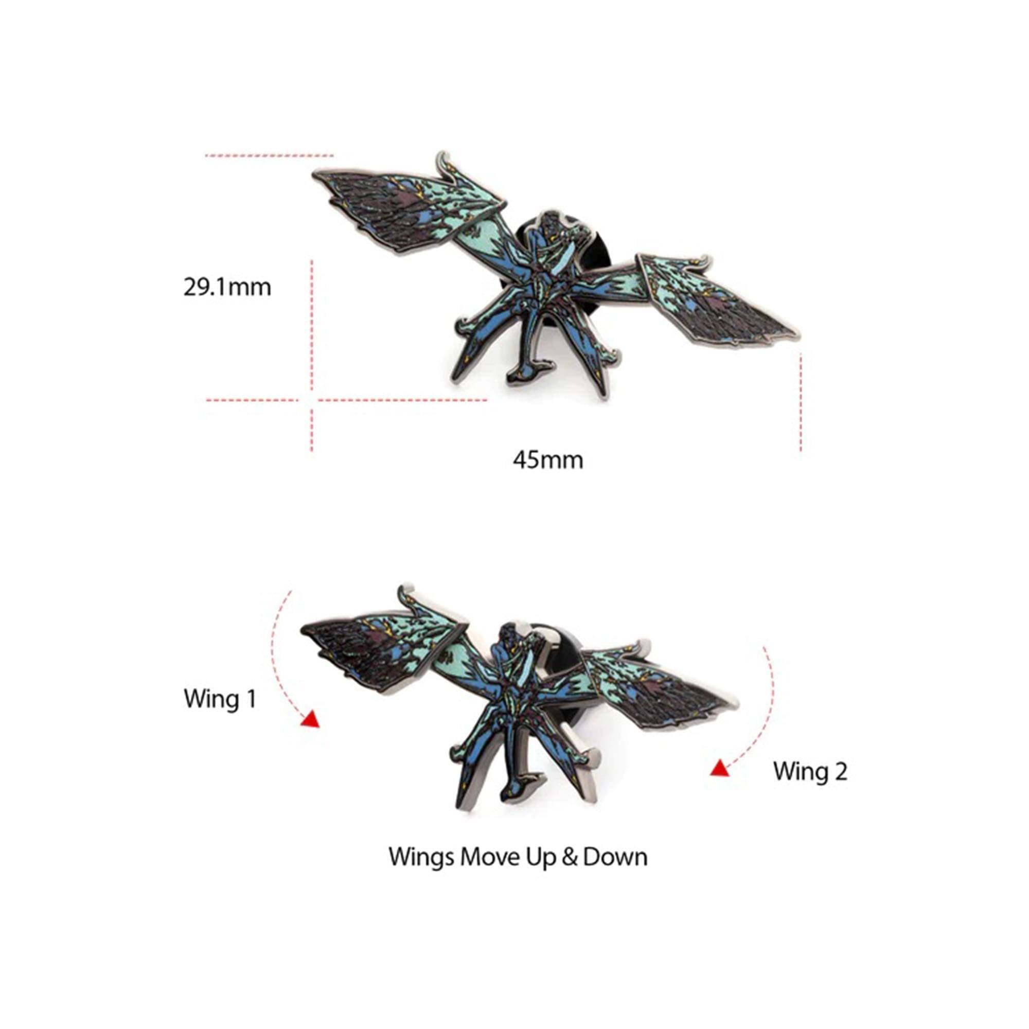29.1mm  
45mm  

Wing 1  
Wing 2  

Wings Move Up & Down