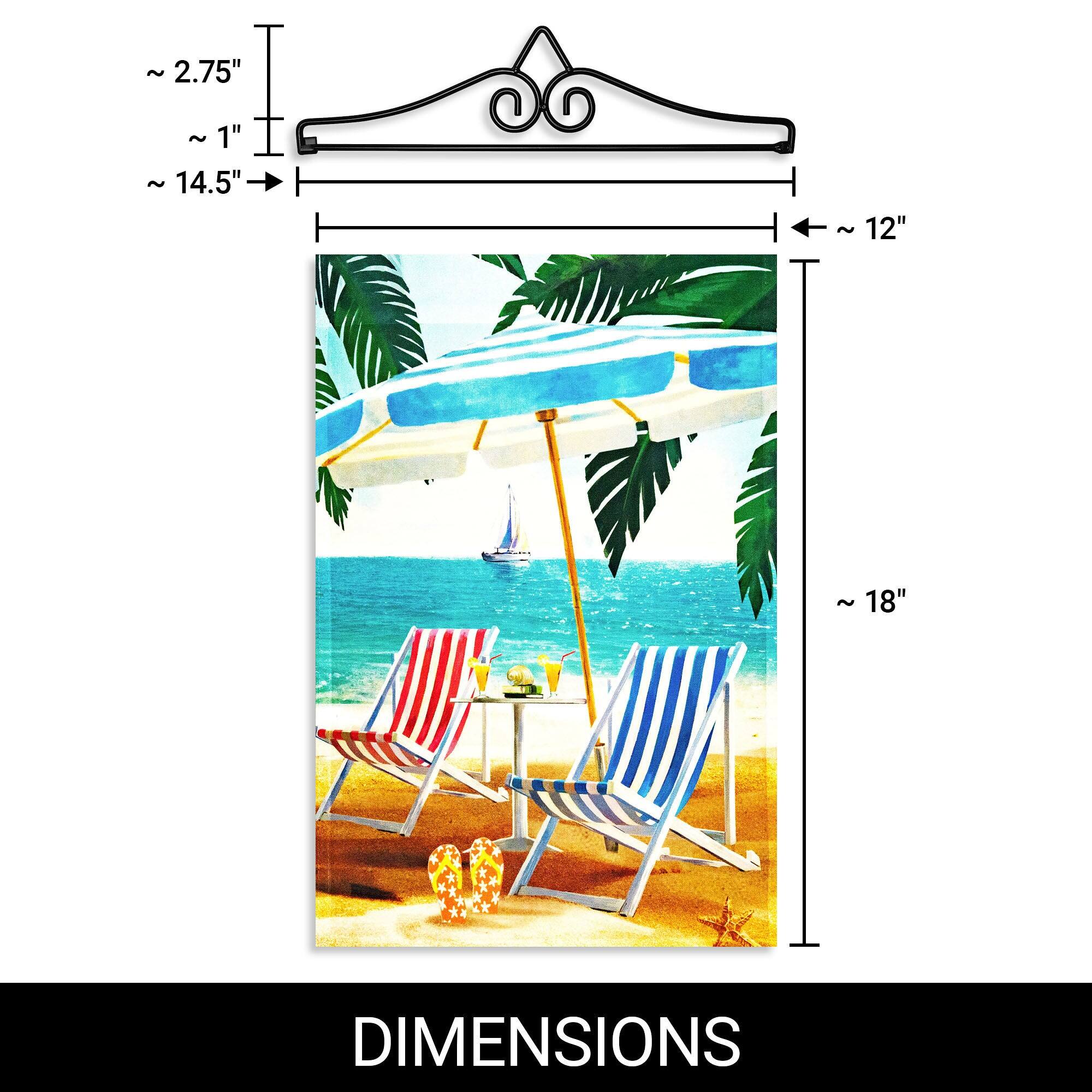 ~ 2.75"  
~ 1"  
~ 14.5"  
~ 12"  
~ 18"  

DIMENSIONS
