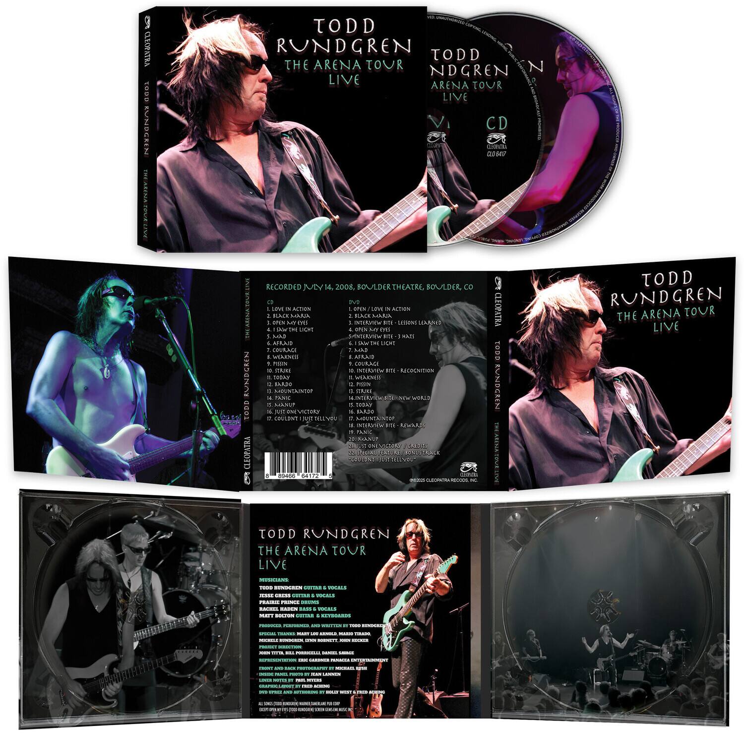 Todd Rundgren - The Arena Tour Live   - COMPACT DISCS [CD]
