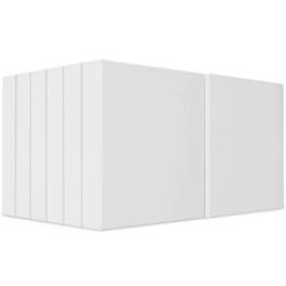 Staples - 1 1/2" 3-Ring View Binders, 12/Pack - White