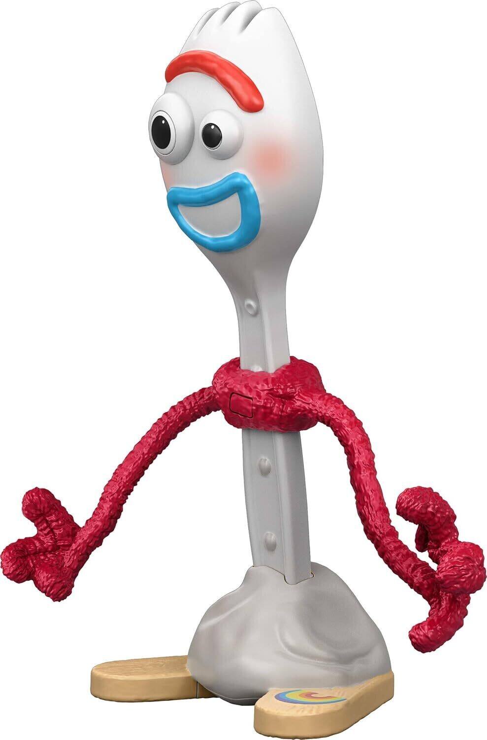 Alt View 1. Mattel - Pixar Toy Story 5: 7'' Forky Figure, Interactables PlayScale   - COLLECTIBLES - Multicolor.