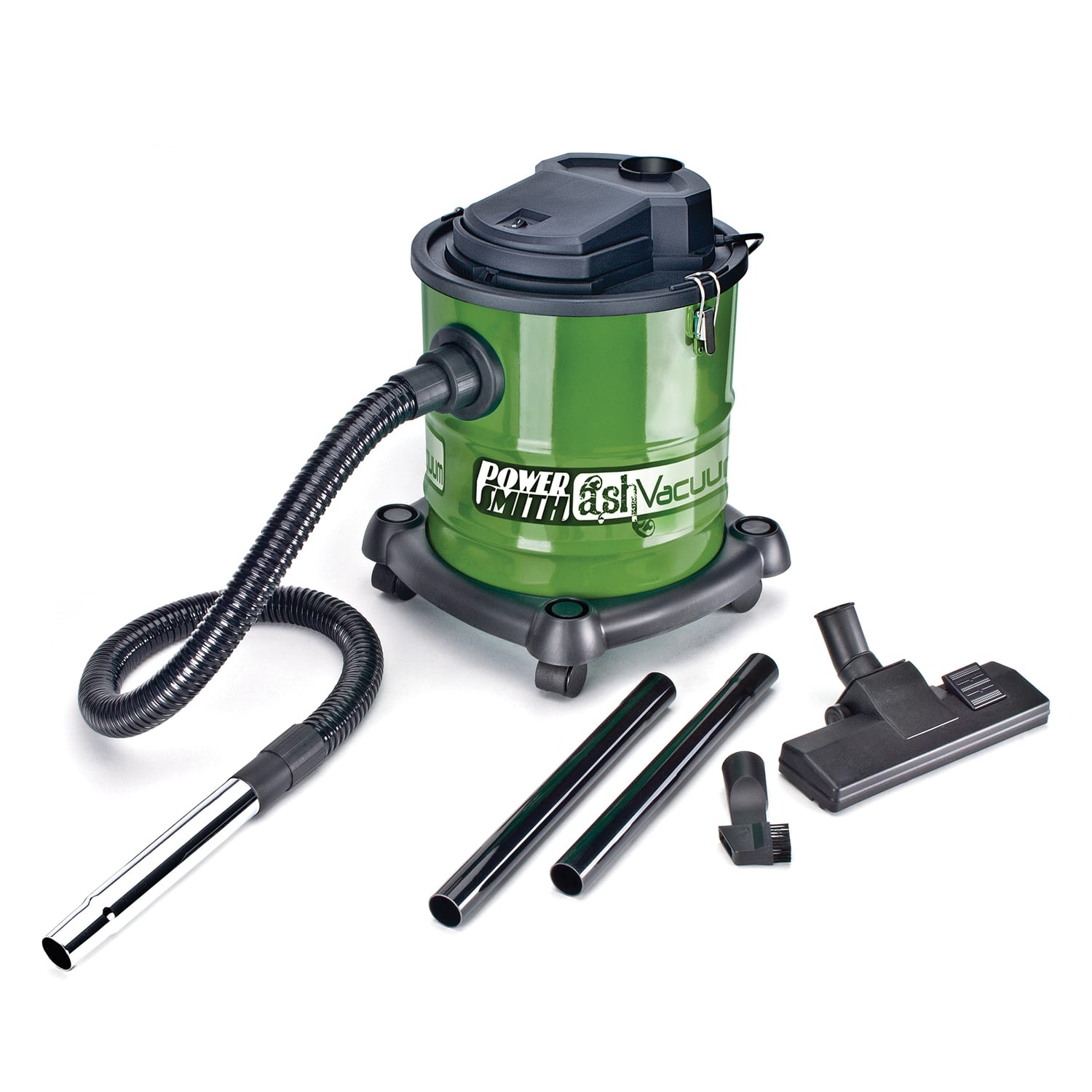 PowerSmith - 10-Amp 3-Gal. Ash Vacuum - Green