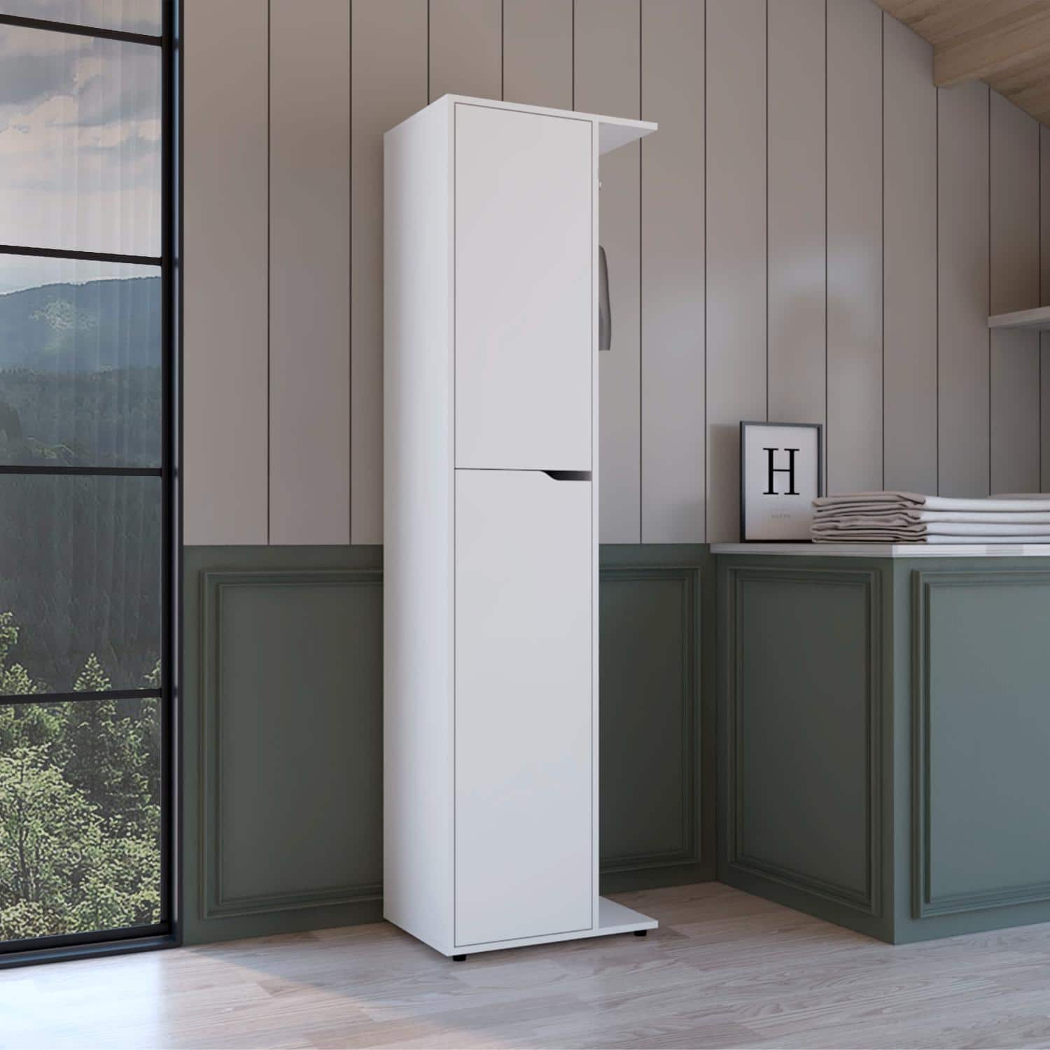 TuHome - Kitchen Pantry - White