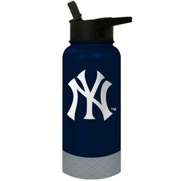Great American Products - New York Yankees 32oz. Logo Thirst Hydration Water Bottle - Multicolor