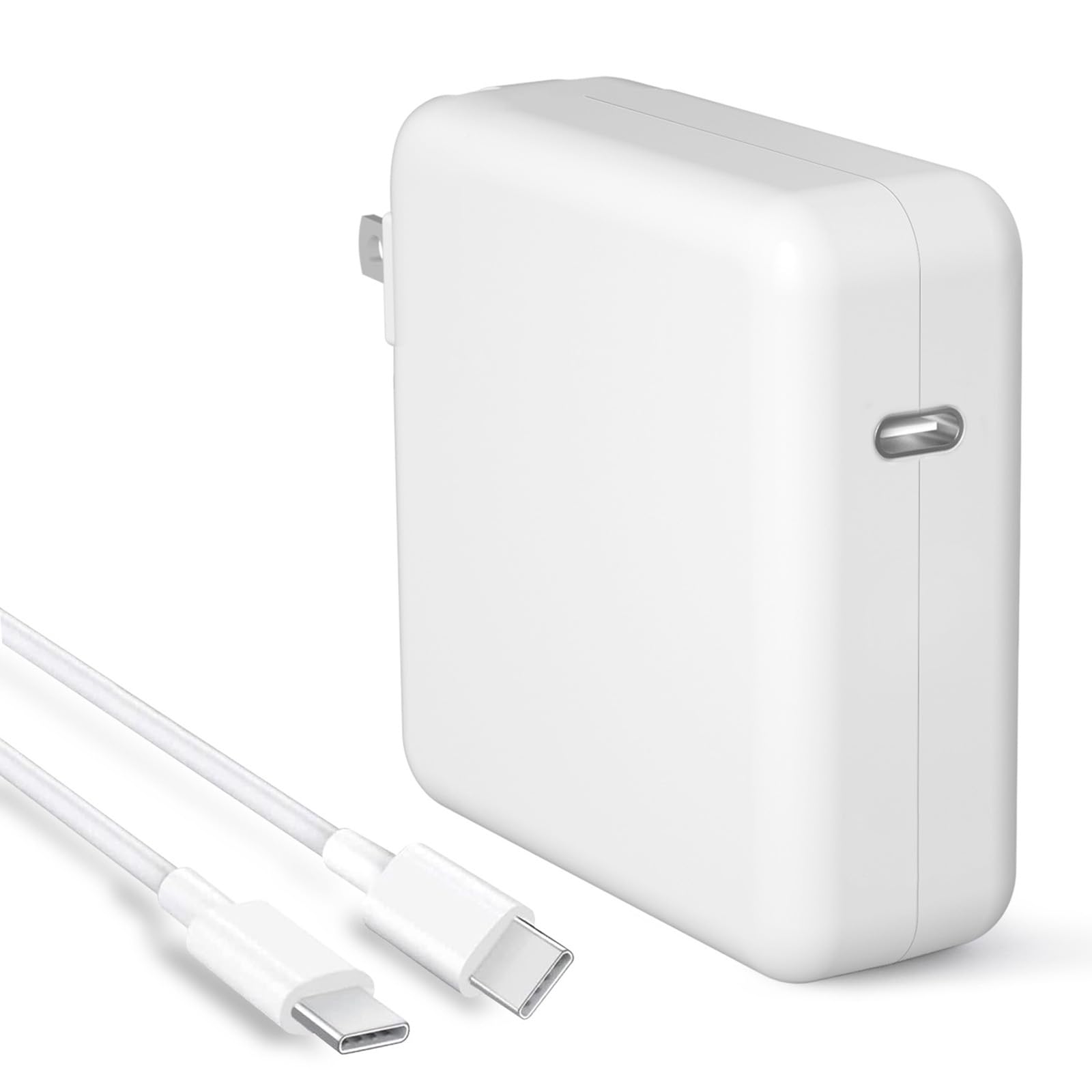 Front. BEARSOLIM - 109W Mac Book Pro Charger-Fast USB C Power Adapter Compatible ,Fit for USB C & Type C Devices, Include 6.6ft USB C Cable.