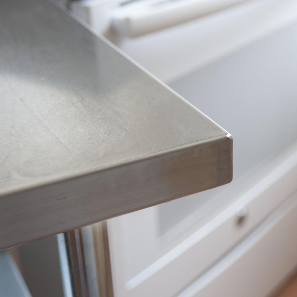 Alt View 5. Sportsman Pro-Series - Stainless Steel Work Table 24 x 24 Inches - Silver.