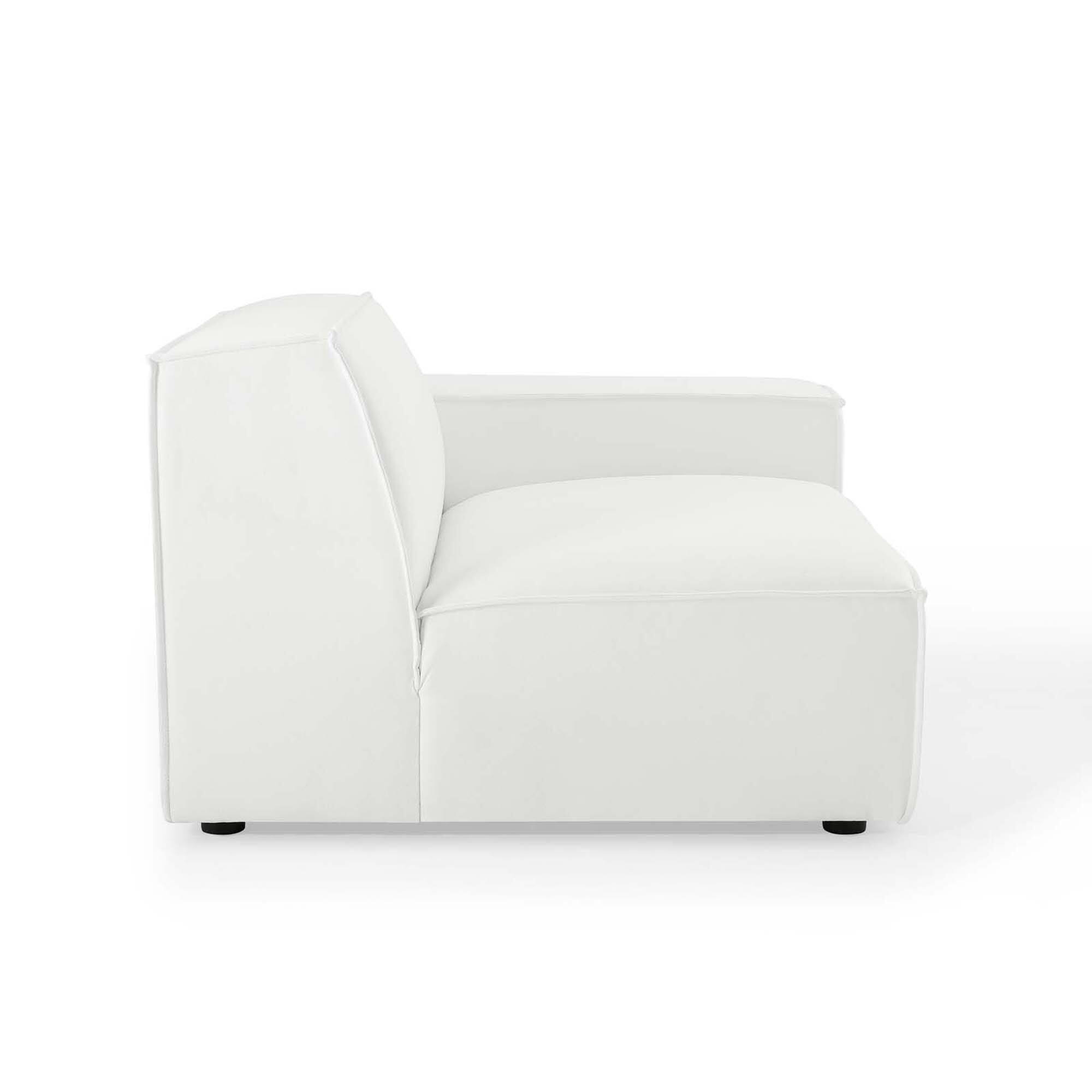 Back. Modway - Restore 6-Piece Sectional Sofa by Modway - White.