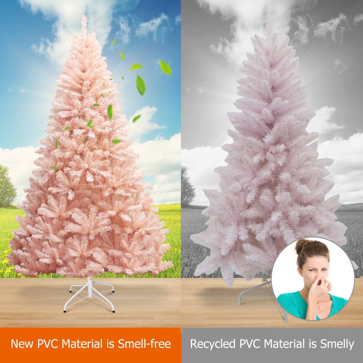 New PVC Material is Smell-free Recycled PVC Material is Smelly
