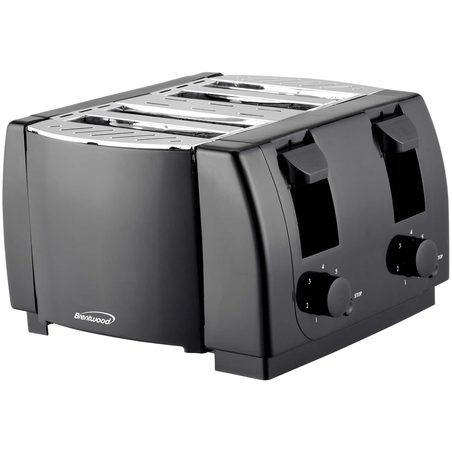 Brentwood - Ts-285 Cool Touch 4-slice Toaster - Black