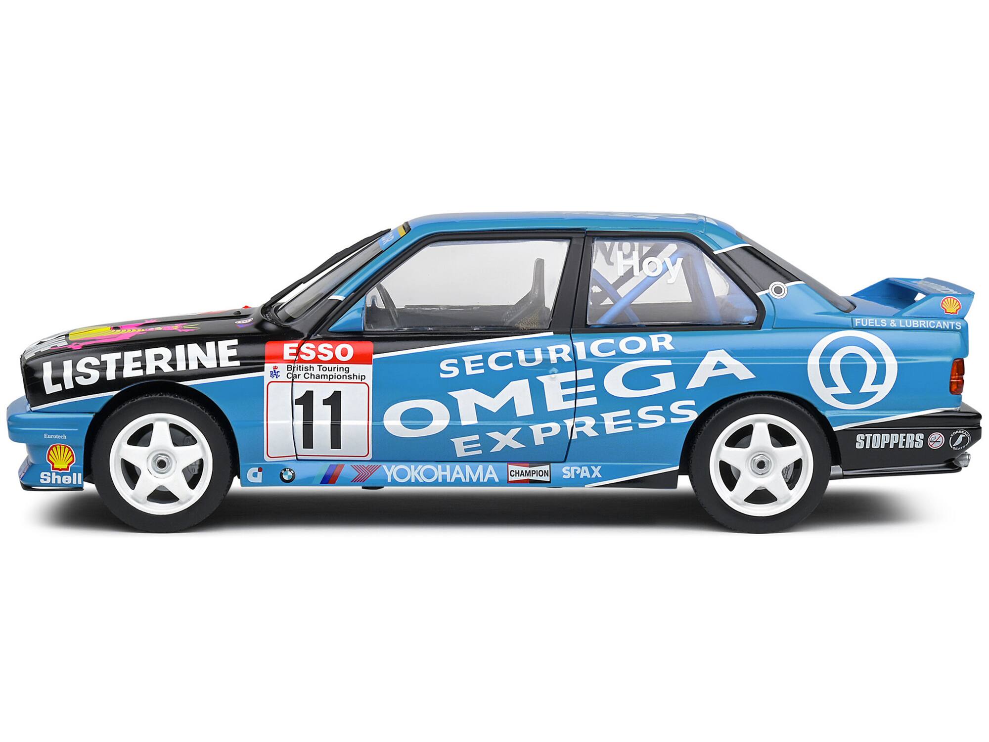 NO FUELS & LUBRICANTS ESSO SECURICOR LISTERINE Car British Championship Touring OMEGA @ Earitnh 11 EXPRESS STOPPERS Shell YOKOHAMA CHAMPION SPAX
