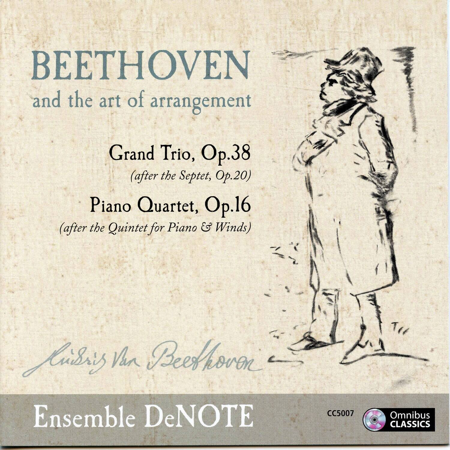 Beethoven / Ensemble Denote - Beethoven & the Art of Arrangement   - COMPACT DISCS [CD]