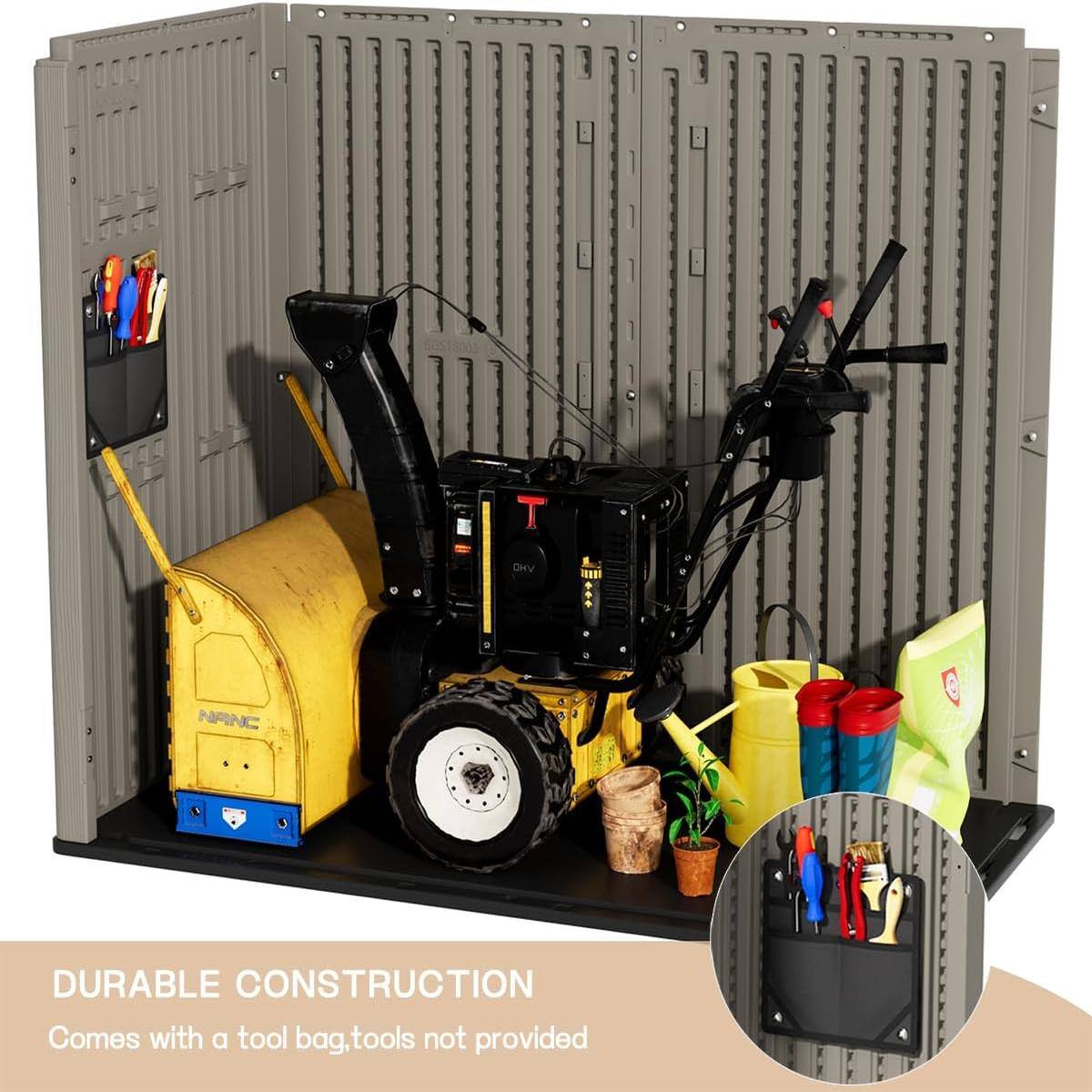 DURABLE CONSTRUCTION  
Comes with a tool bag, tools not provided