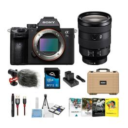 Sony - a7 III Full Frame Mirrorless Camera with 24-105mm f/4 G OSS Lens Bundle