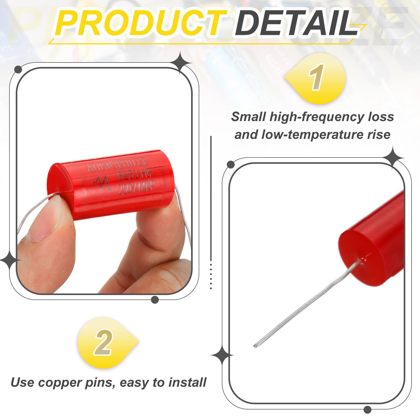 PRODUCT DETAIL

1. Small high-frequency loss and low-temperature rise

2. Use copper pins, easy to install