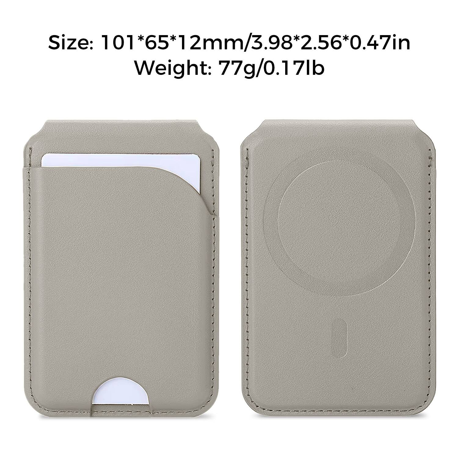 Size: 101*65*12mm/3.98*2.56*0.47in  
Weight: 77g/0.17lb