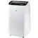 Angle. TCL - 350 Sq. Ft. 8,000 BTU SACC Smart Portable Air Conditioner - White.