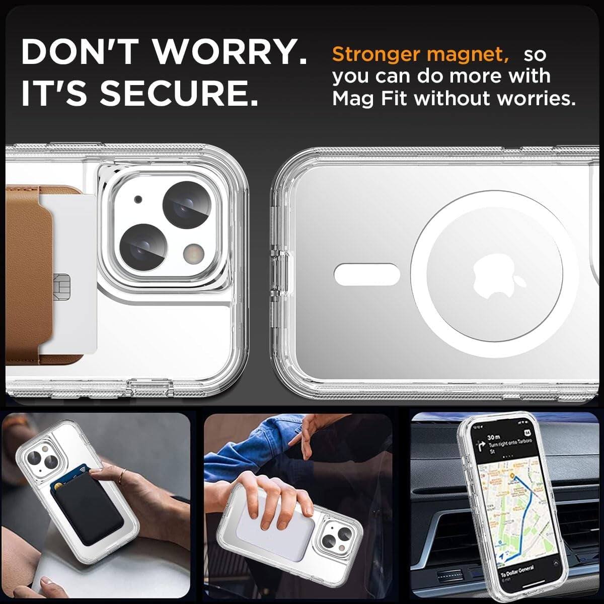 DON'T WORRY. Stronger magnet, so you can do more with Mag Fit without worries. IT'S SECURE. 30 Tum 9 atno Saboro Dollar Gieneral S