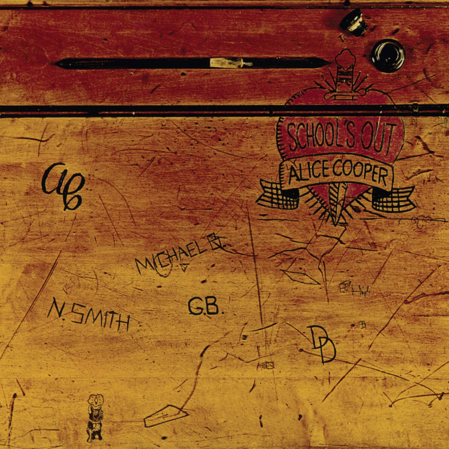 SCHOOL'S OUT  
ALICE COOPER  

M. SMITH  
G.B.  
MICHAEL R.  
N. SMITH