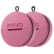 Front. Roam - Roam 3-in-1 Tracker - Bluetooth Item Locator, Keys/Luggage/Pet Gear, iOS or Android Find My, Waterproof, 2-Pack, Pink - Pink.