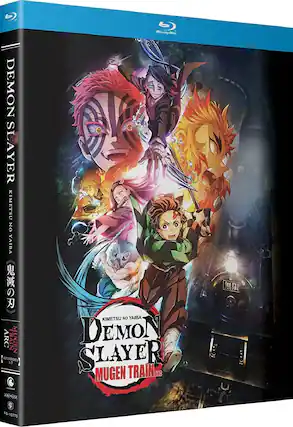 Front. Demon Slayer: Kimetsu No Yaiba: Mugen Train Arc - BLU-RAY.
