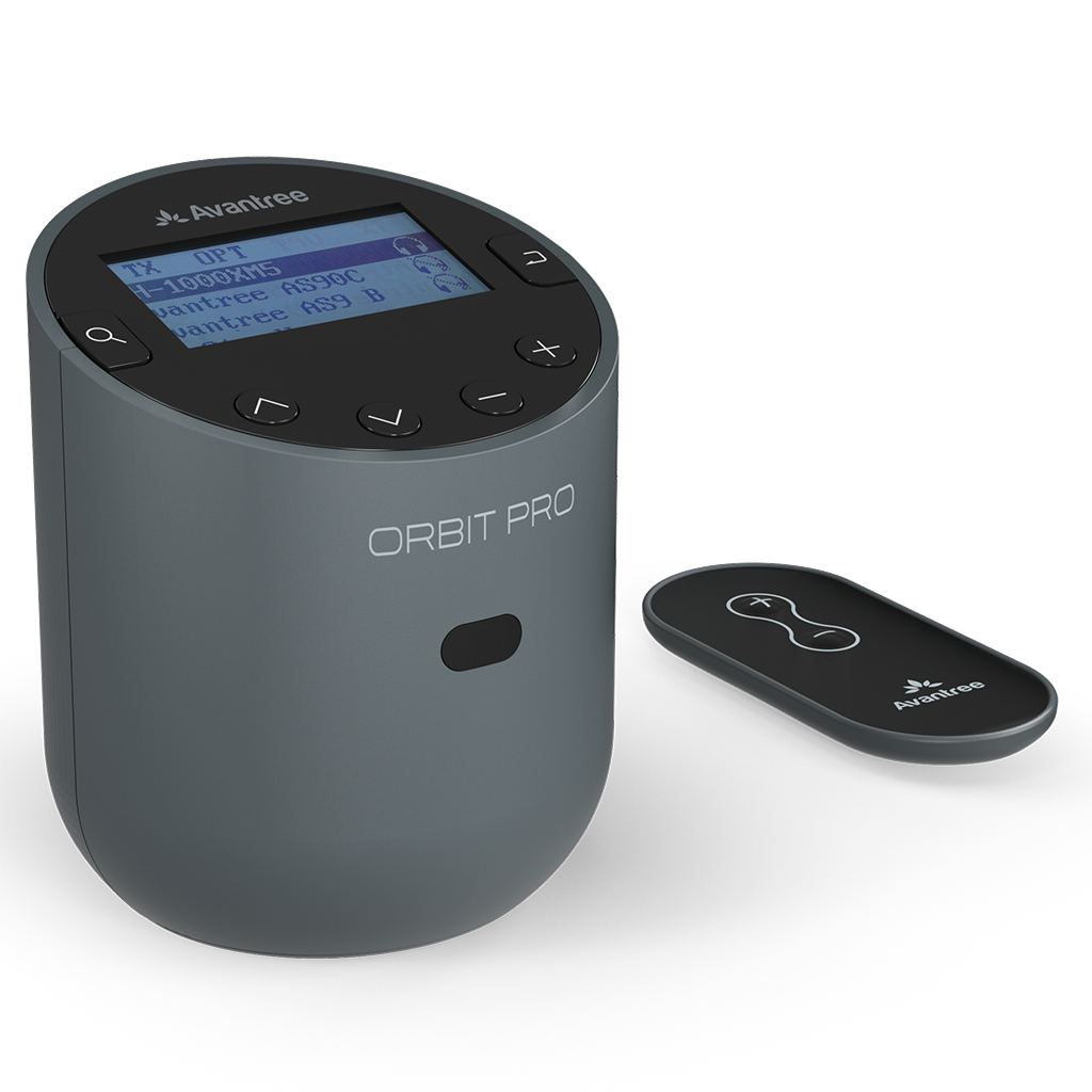 Avantree - Orbit Pro - Bluetooth Transmitter for TV with LCD Screen & Remote Control