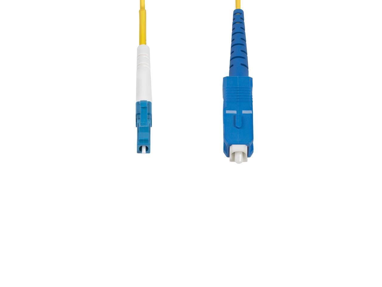 Alt View 6. StarTech.com - StarTech 2m LC to SC UPC OS2 Single Mode Fiber Cable 40G/100G Low Loss LSZH Jumper.