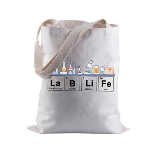 Vulpecula Spade Laboratory Technician Canvas Tote Bag Microbiology Gift ...