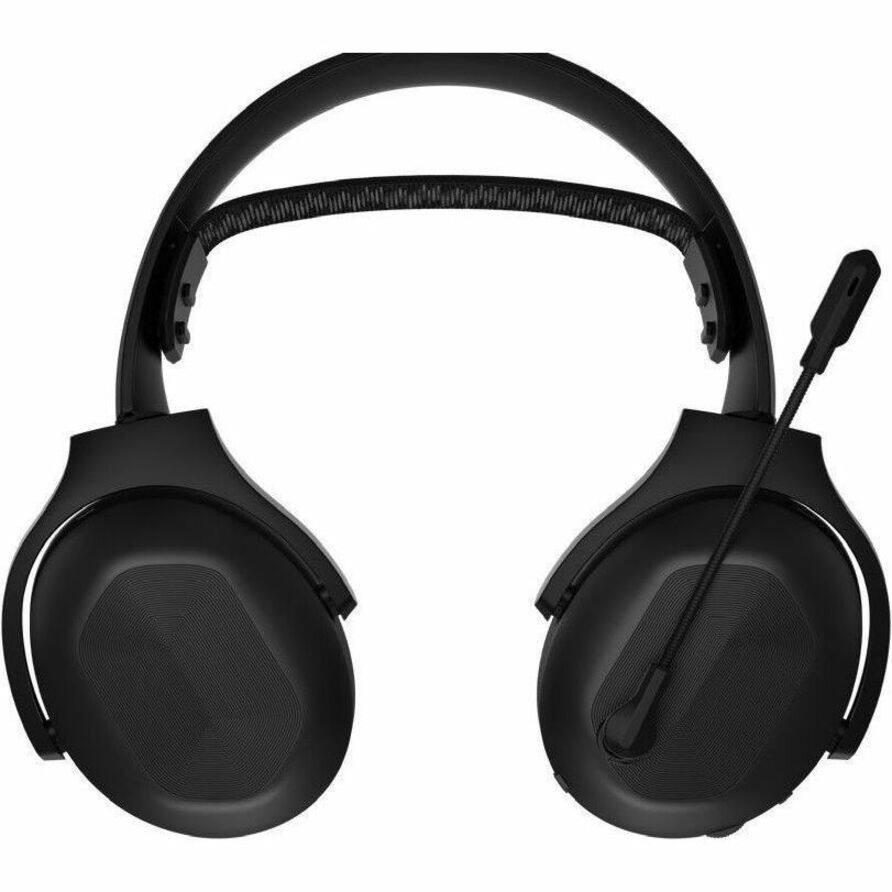 Alt View 8. Lenovo - Lenovo Legion H410 Wireless Gaming Headset - Stereo - Wireless - Bluetooth/RF - 39.4 ft - 32 Ohm - 20 Hz to 20 kHz - Black.