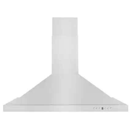 Front. ZLINE - 36 in. Convertible Vent Wall Mount Range Hood in Stainless Steel (KB-36) - Brushed Stainless Steel.