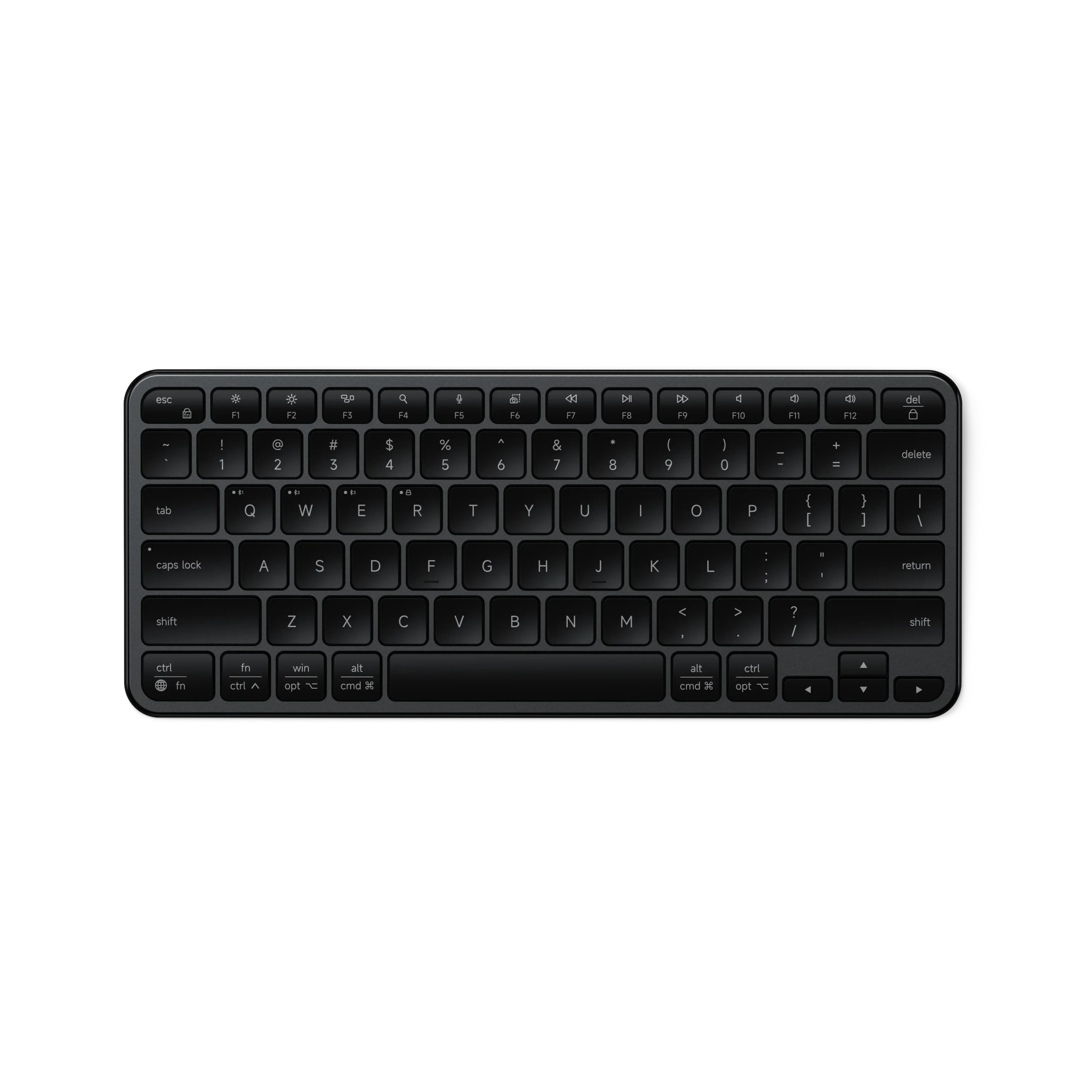 esc F1 F2 F3 F4 F5 F6 1 2 3 4 5 6 7 8 9 0 - = delete tab Q W E R T Y U I O P { } | return shift Z X C V B N M , . / shift caps lock A S D F G H J K L : ; ' alt ctrl fn win alt opt cmd opt cmd esc F3 F4 75 a Fe 1 F D4 FI DD 2 4 110 FT dI E del - I - 2 3 $ 4 % 5 . 6 & 7 8 I 9 I 0 . . = delete tab Q W E 8 R T Y U I o P { E I I I I CADS lock A S D F G H J K L - - -  return shitt Z x C V B N M < > ? I shit cn i f ctri win ept - alt omnd x all cme x e opt - -