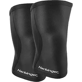 Harbinger - 5mm Weight Lifting Knee Sleeves - Large - Black