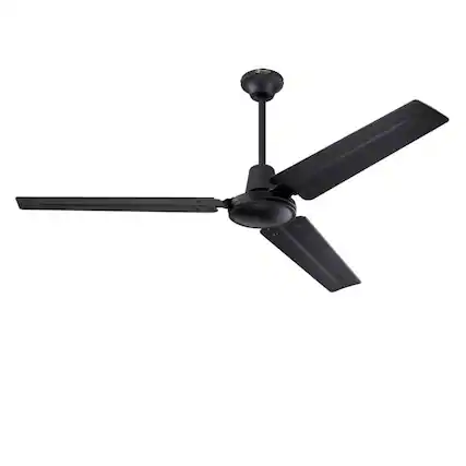 Front. Westinghouse - Westinghouse Jax Indoor Ceiling Fan - Black - 56 in. - Black.