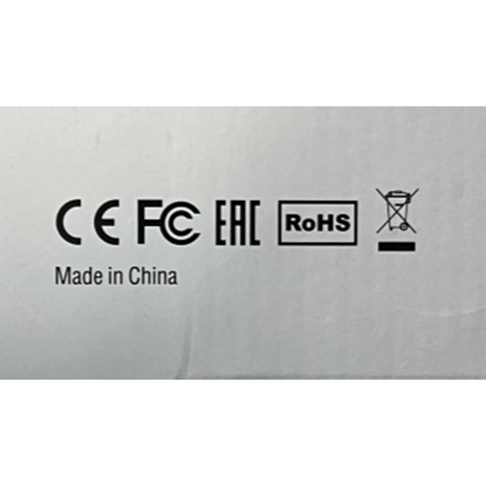 CE FC EAC RoHS  
Made in China