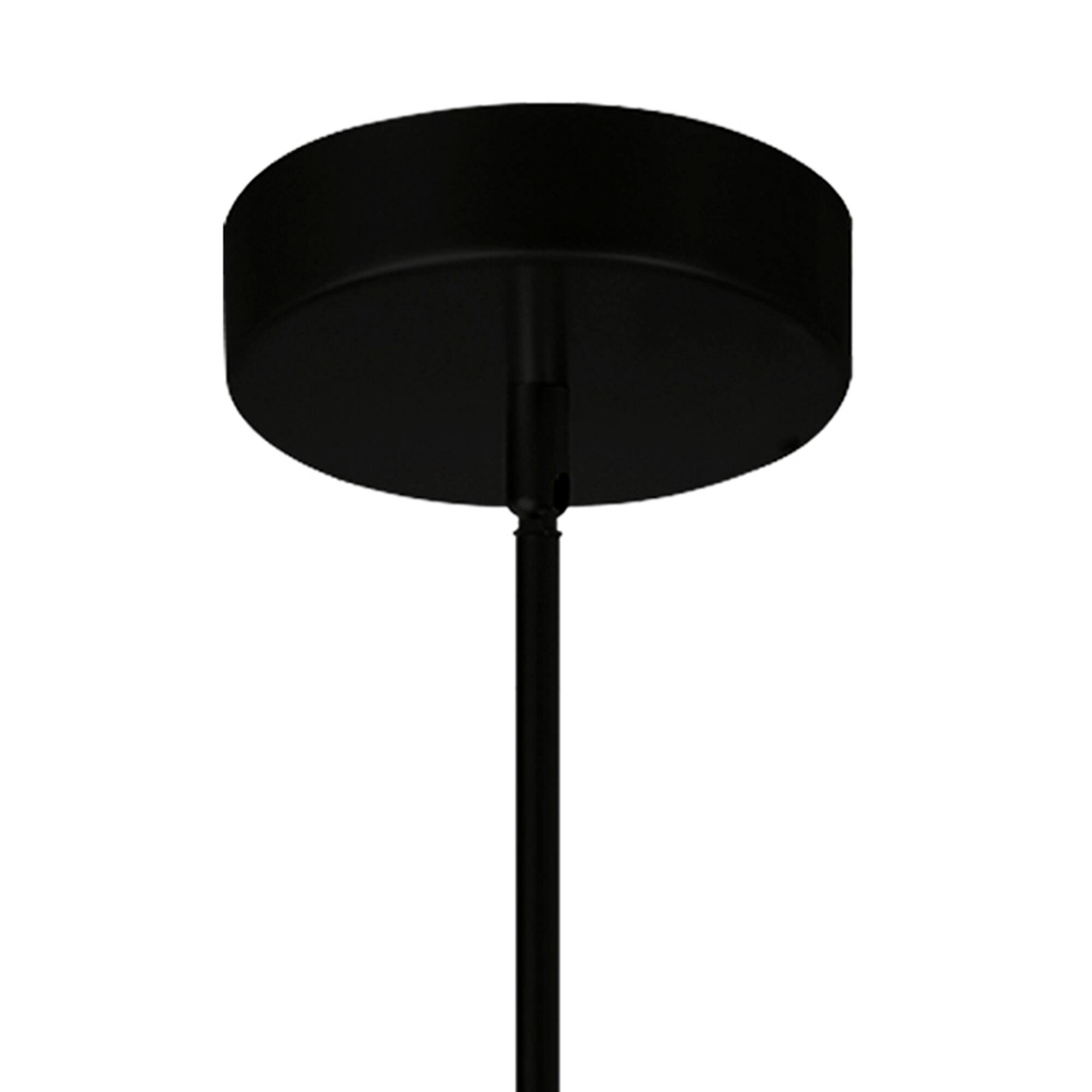 Alt View 1. CWI Lighting - Oskil LED Integrated Chandelier With Black Finish - Black.