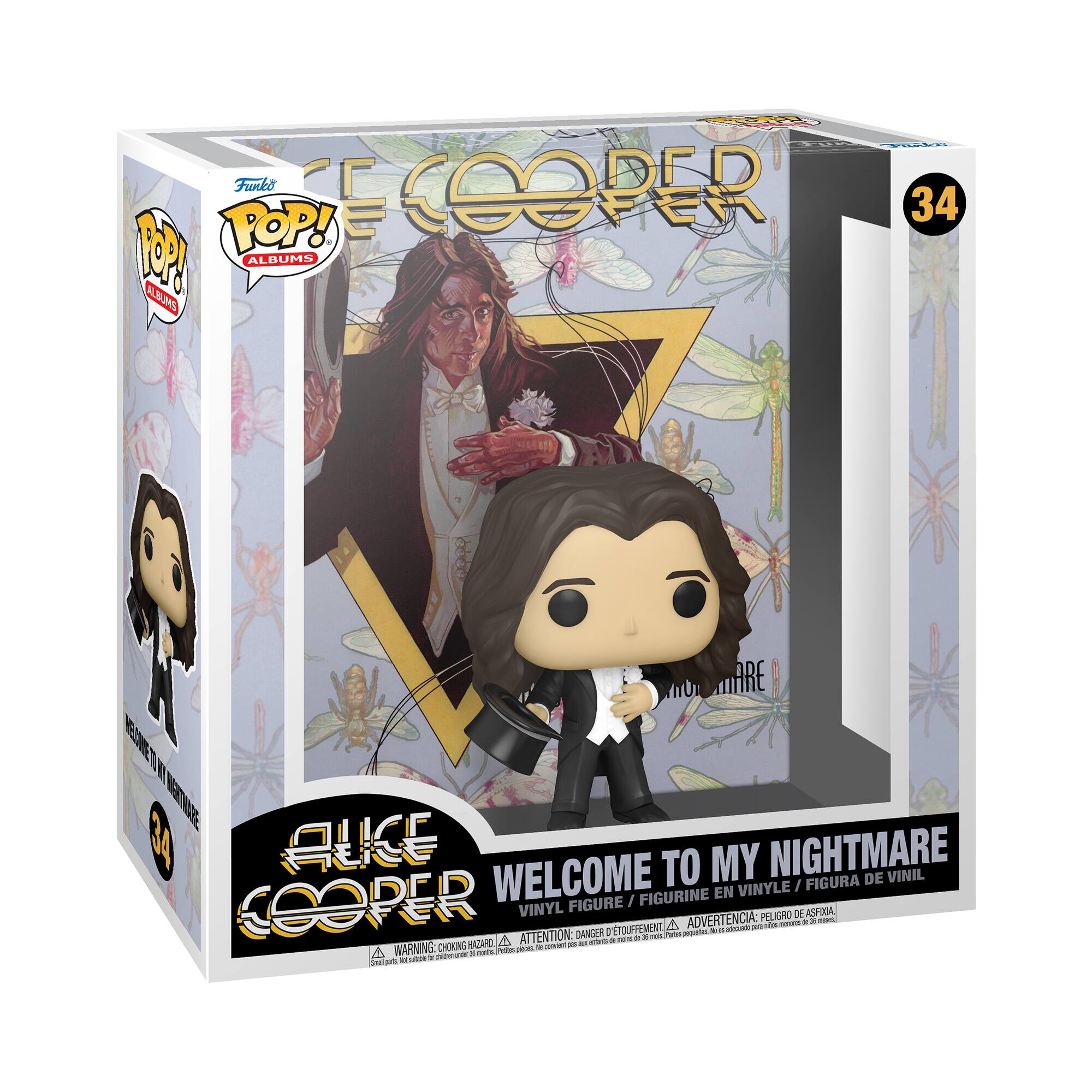 Angle. Funko - POP! Albums: Alice Cooper - Welcome to My Nightmare.