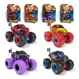 Monster Jam - Marvel Series 2, 1:64 Die-Cast Monster Truck 4-Pack - Multicolor