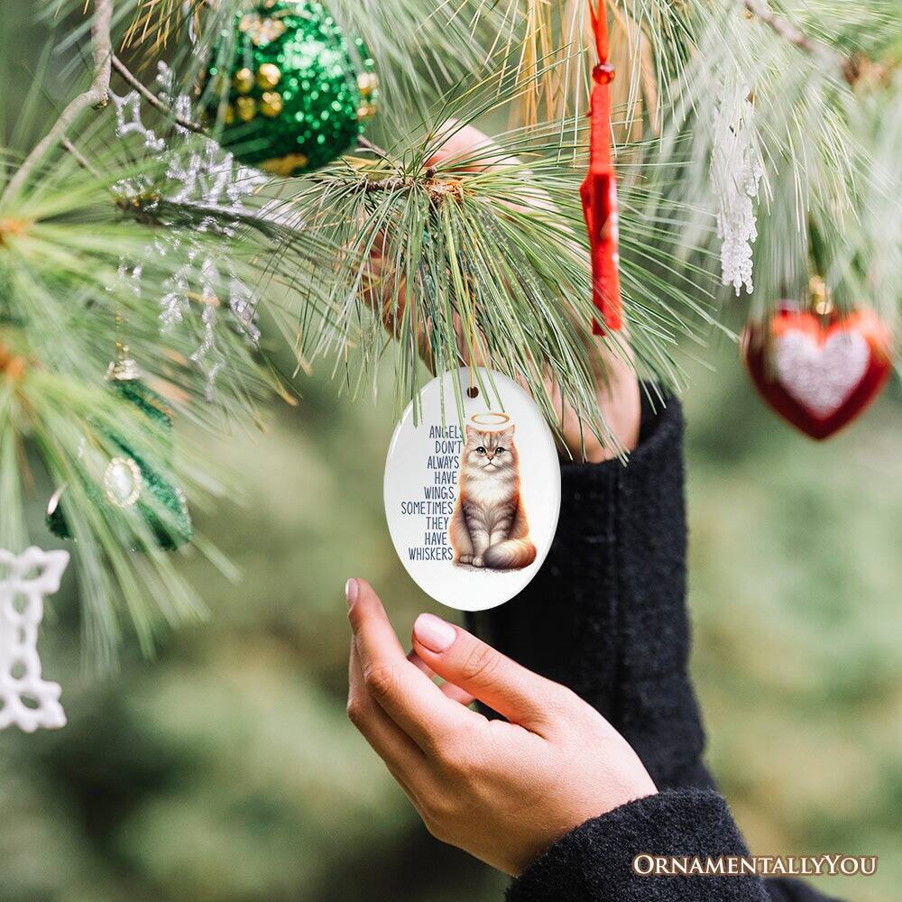 Angel don't always have wings, sometimes they have whiskers. Ornamentally You