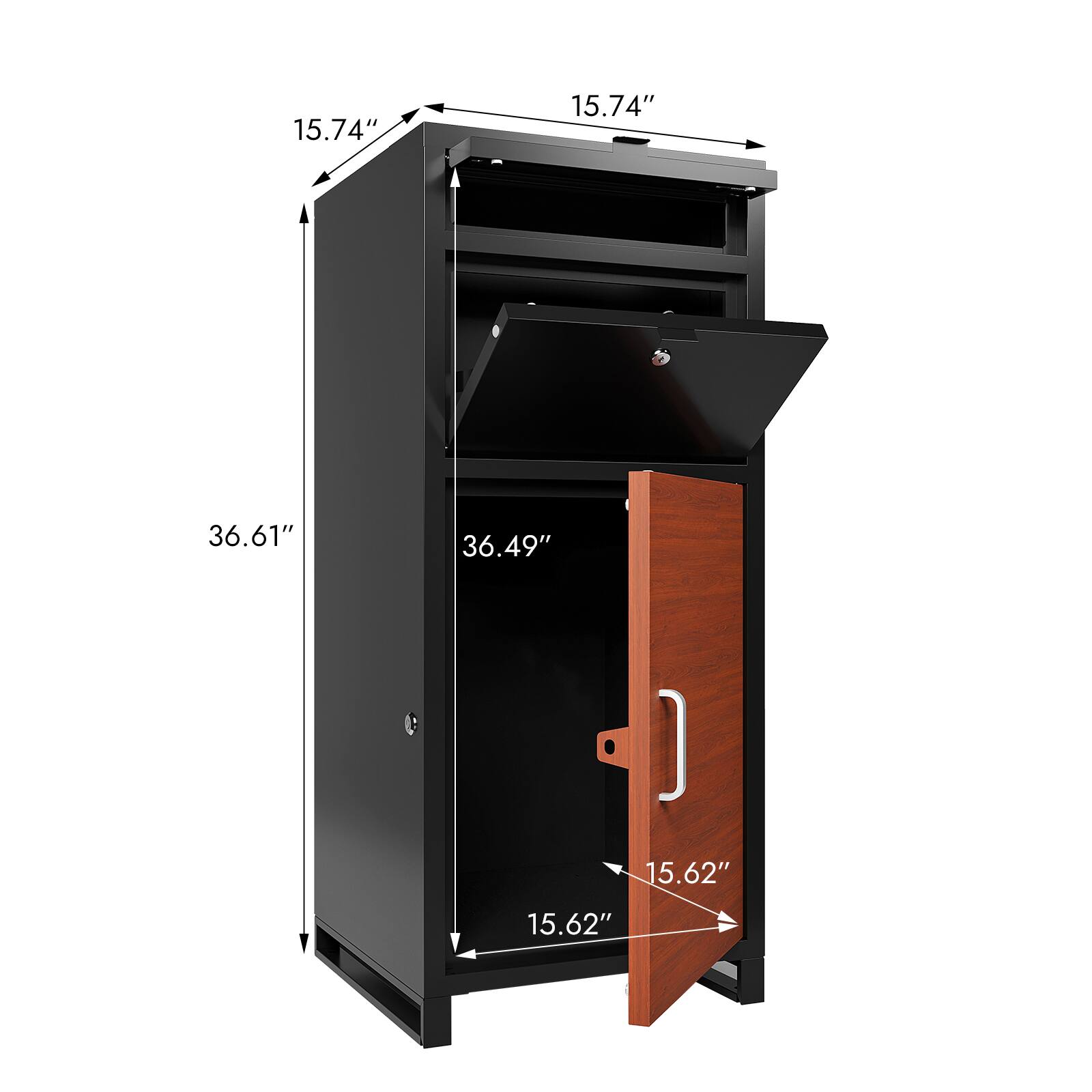 15.74"  
15.74"  
36.61"  
36.49"  
15.62"  
15.62"