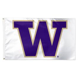 WinCraft - Washington Huskies 3' x 5' Single-Sided Vibrant Deluxe Flag - Multicolor