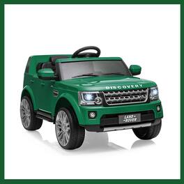 Qeetex - 24V Licensed Land Rover 2 Seater Ride on Toys for Kids Best Gift - Green