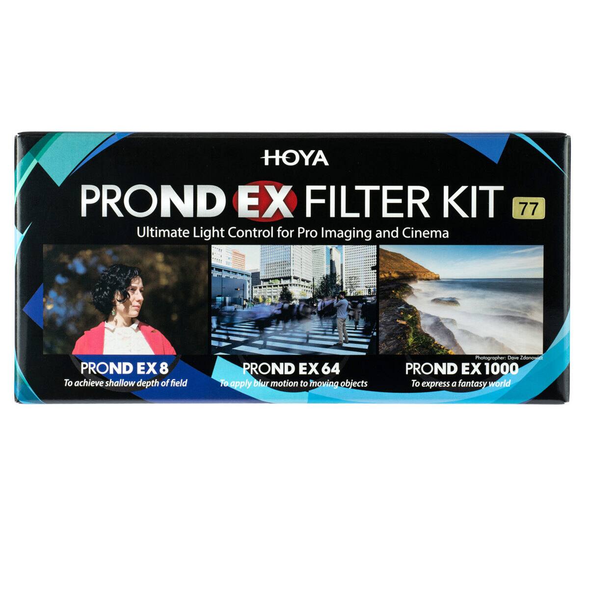 HOYA PROND EX FILTER KIT 77 Ultimate Light Control for Pro Imaging and Cinema

- PROND EX 8: To achieve shallow depth of field
- PROND EX 64: To apply blur motion to moving objects
- PROND EX 1000: To express a fantasy world

Photographer: Dave Zdonowidi