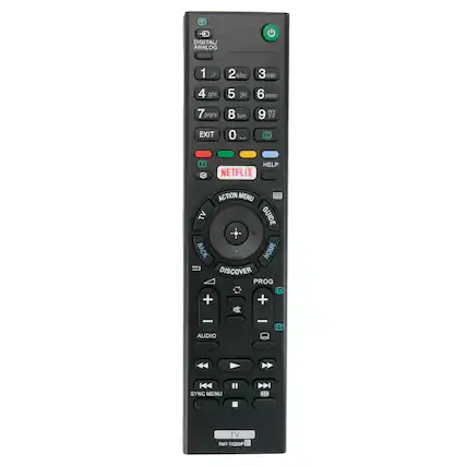 DIGITAL/ANALOG
1 2 abc 3 def
4 ghi 5 jkl 6 mno
7 pqrs 8 tuv 9 wxyz
0 EXIT
NETFLIX HELP
ACTION MENU TV GUIDE BACK HOME
COVER PROG
TV
AUDIO SYNC MENU
RMT-TX200P