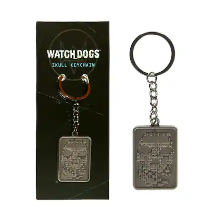 WATCH DOGS SKULL KEYCHAIN