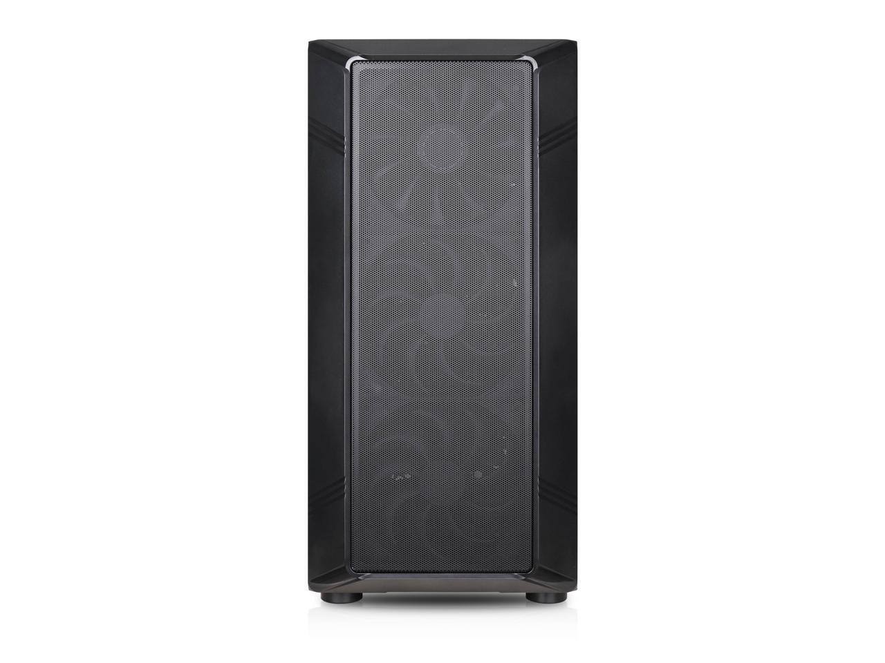 Alt View 7. Rosewill - Rosewill Helium NAS Case, Mesh Panel, 4x 140mm Fan, Black - Black.