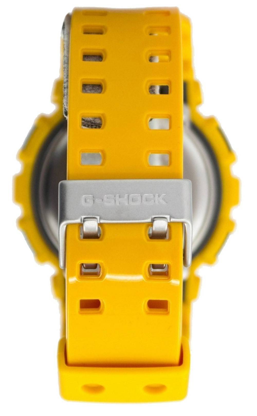 Back. Casio - G-Shock GA-100A-9ADR GA100A-9ADR Velocity Indicator Alarm Men's Watch - Black.