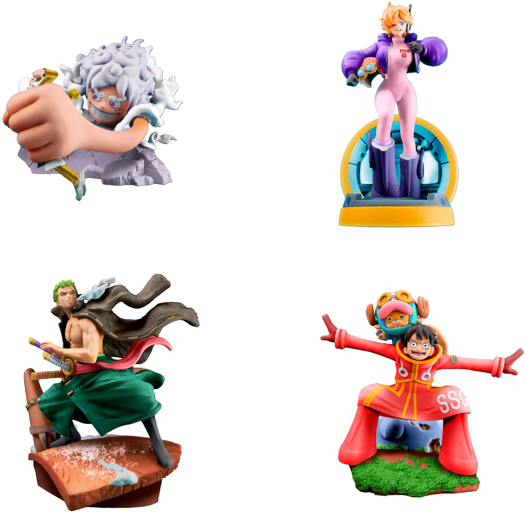Bandai - Logbox Re Birth - Egg Head Arc - One Piece - Megahouse Petitrama - Style May Vary - Front_Zoom